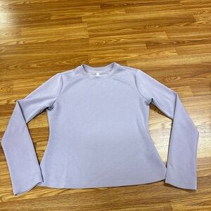 7 Diamonds Lilac Long Sleeve Women's Top